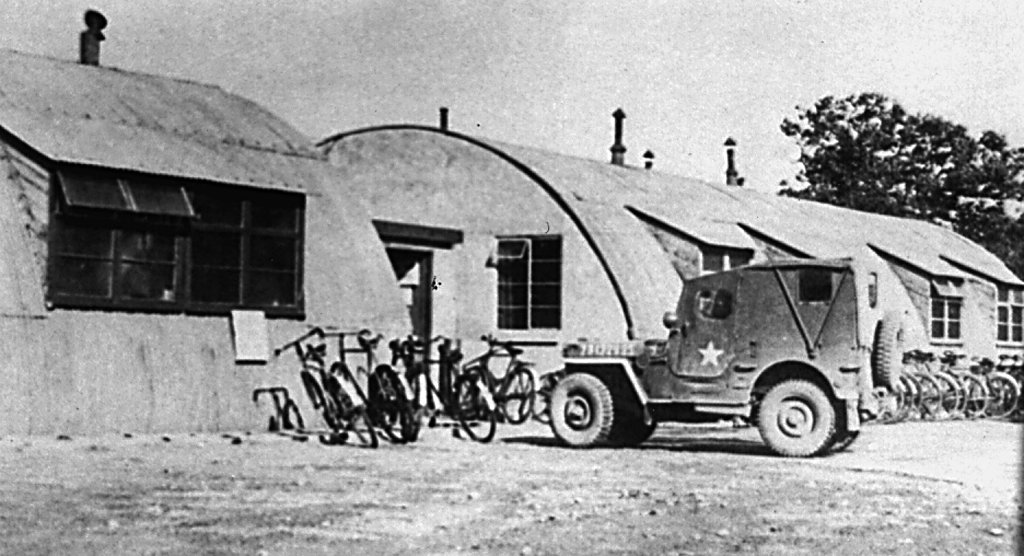 Finance and logistics hut remains